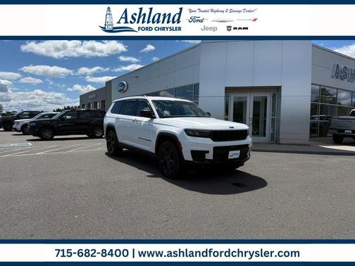 Bright White Clearcoat 2023 Jeep Grand Cherokee L Laredo