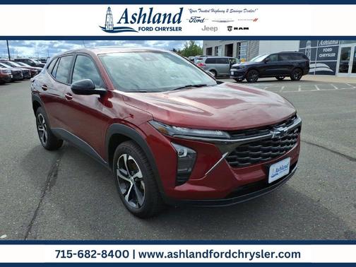 Crimson Metallic 2024 Chevrolet Trax 1RS