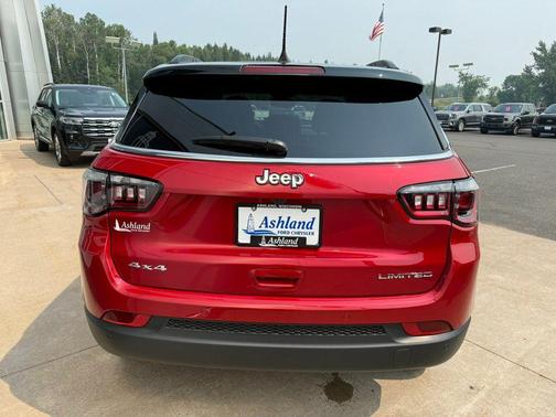 Red 2025 Jeep Compass Limited