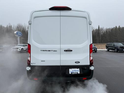 Oxford White 2026 Ford Transit-250 148 WB Medium Roof Cargo