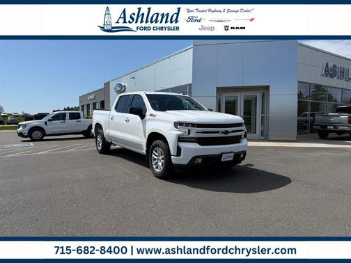 Summit White 2021 Chevrolet Silverado 1500 RST