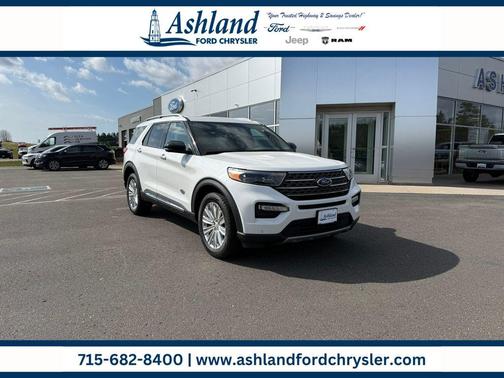 White Metallic 2023 Ford Explorer King Ranch