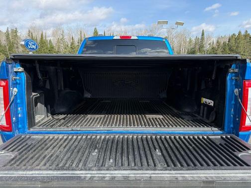 Blue Metallic 2021 Ford F-150 Lariat