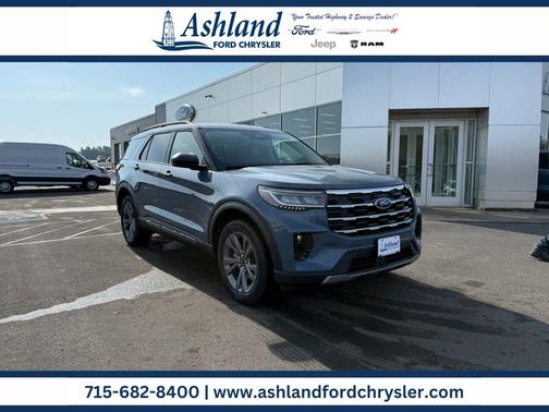 Vapor Blue Metallic 2026 Ford Explorer Active