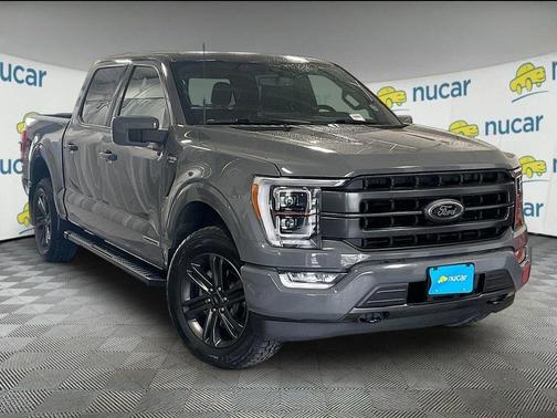 Gray 2021 Ford F-150 Lariat