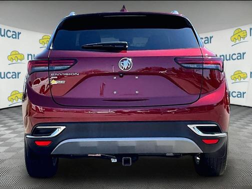 Red 2021 Buick Envision Preferred
