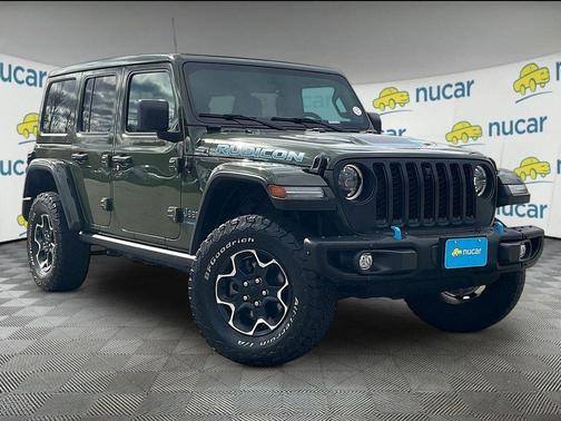 Green 2023 Jeep Wrangler 4xe Rubicon
