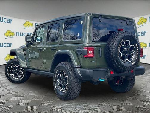 Green 2023 Jeep Wrangler 4xe Rubicon