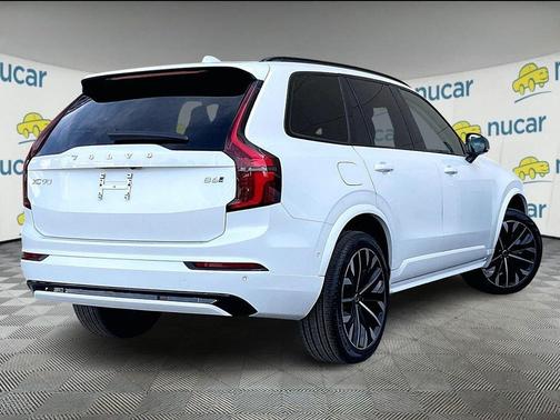 White 2026 Volvo XC90 B6 Ultra Dark Theme 7-Seater