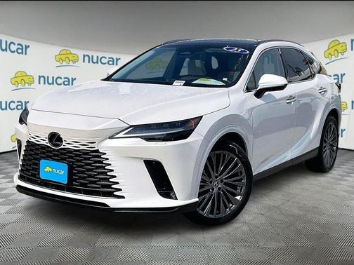 White 2025 Lexus RX 450h+ Luxury