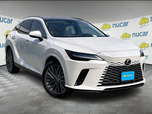 White 2025 Lexus RX 450h+ Luxury