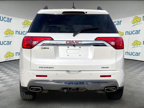 White 2017 GMC Acadia Denali