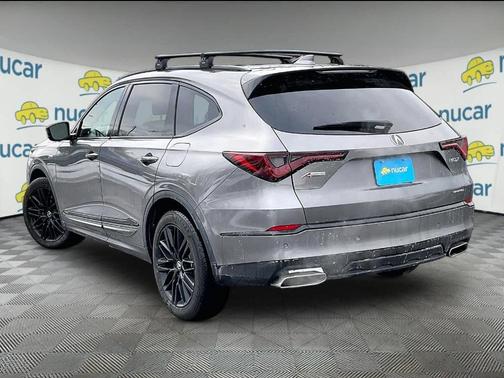 Liquid Carbon Metallic 2025 Acura MDX A-Spec Advance