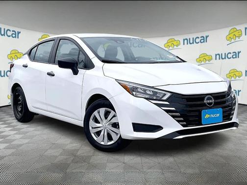 Cloud White 2025 Nissan Versa S