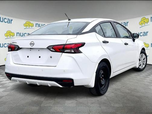 Cloud White 2025 Nissan Versa S
