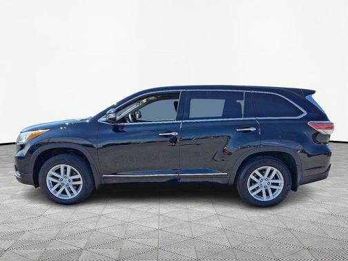 Black 2015 Toyota Highlander LE