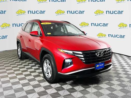 Red 2022 Hyundai TUCSON SEL