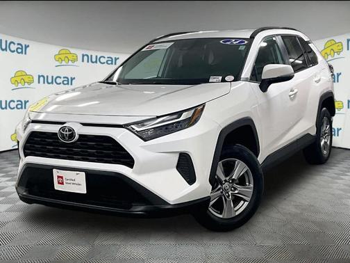 White 2024 Toyota RAV4 XLE