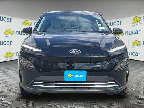 Black 2023 Hyundai KONA EV SE