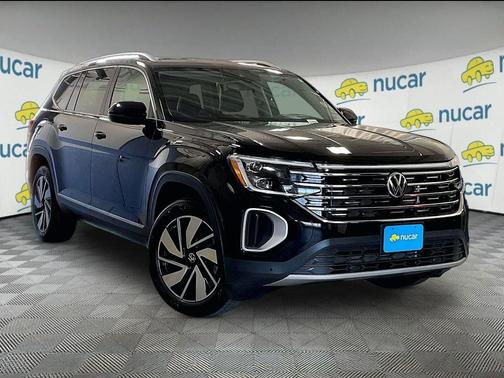 Deep Black Pearl Effect 2025 Volkswagen Atlas 2.0T SEL