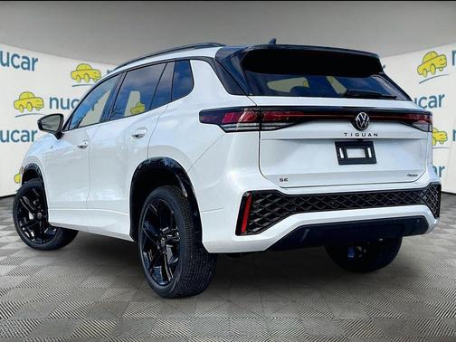 Opal White Pearl 2026 Volkswagen Tiguan 2.0T SE R-Line Black