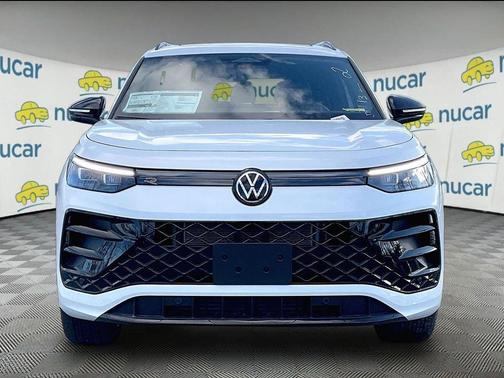 Opal White Pearl 2026 Volkswagen Tiguan 2.0T SE R-Line Black