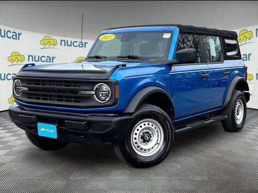 Blue 2021 Ford Bronco Base