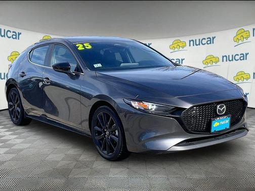 Machine Gray Metallic 2025 Mazda Mazda3 FWD w/Select Package