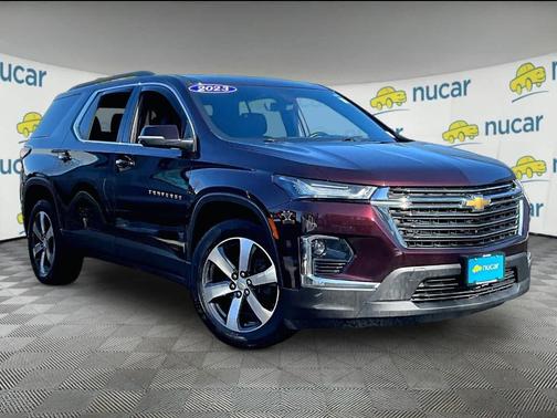 Red 2023 Chevrolet Traverse LT Leather