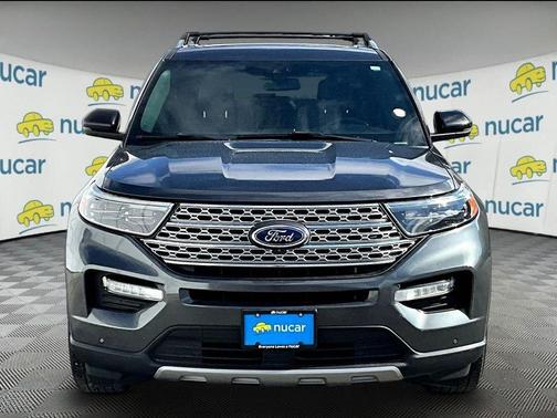 Gray 2020 Ford Explorer Limited