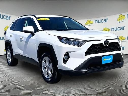 White 2021 Toyota RAV4 XLE