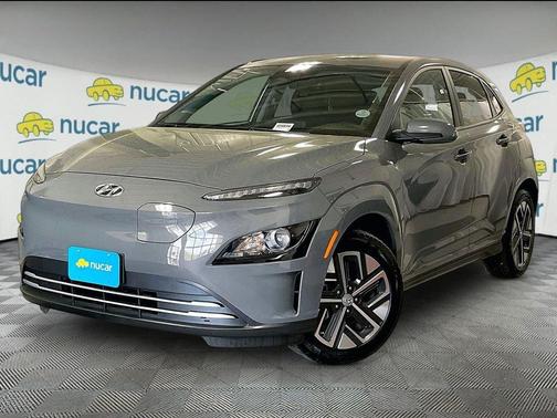 Gray 2023 Hyundai KONA EV SE