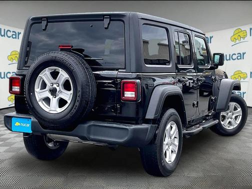 Black Clearcoat 2021 Jeep Wrangler Unlimited Sport