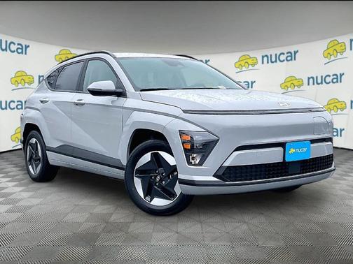 Cyber Gray Metallic 2024 Hyundai KONA EV SEL