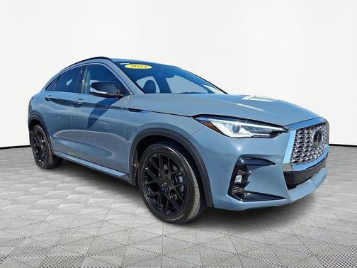 Slate Gray 2022 INFINITI QX55 LUXE