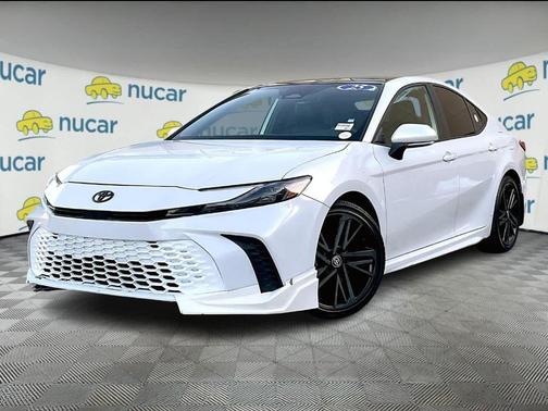 White 2025 Toyota Camry XSE