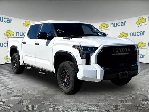 White 2025 Toyota Tundra Hybrid TRD Pro