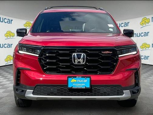 Red 2025 Honda Pilot TrailSport