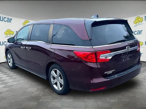 Red 2019 Honda Odyssey EX