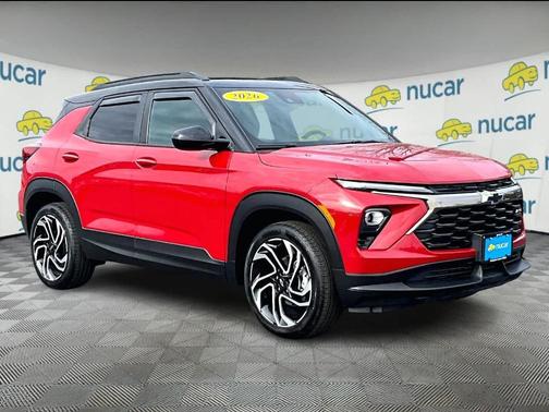 Red 2026 Chevrolet Trailblazer RS