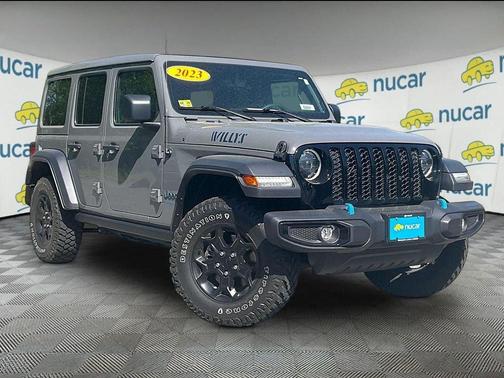 Gray 2023 Jeep Wrangler 4xe Base