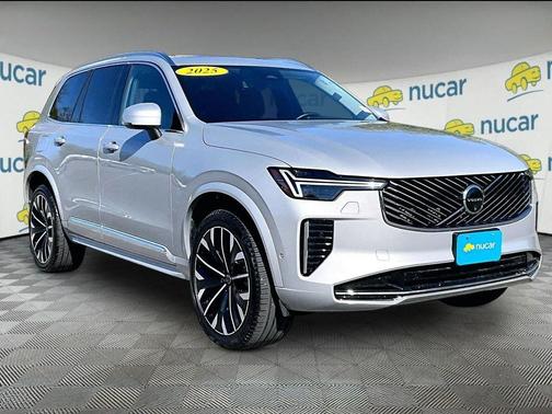 Gray 2025 Volvo XC90 B6 Plus 7-Seater