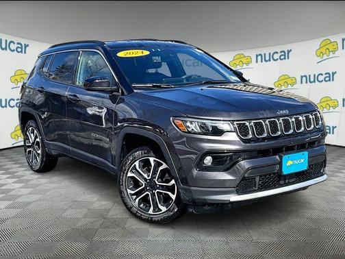 Gray 2024 Jeep Compass Limited