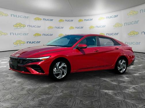Red 2025 Hyundai ELANTRA Limited