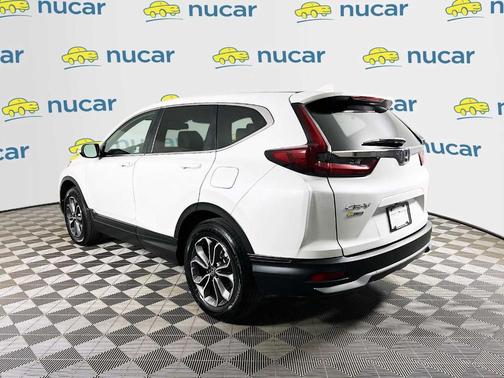 White 2022 Honda CR-V EX-L