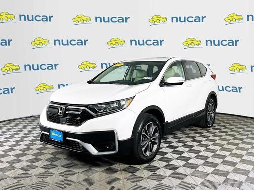 White 2022 Honda CR-V EX-L