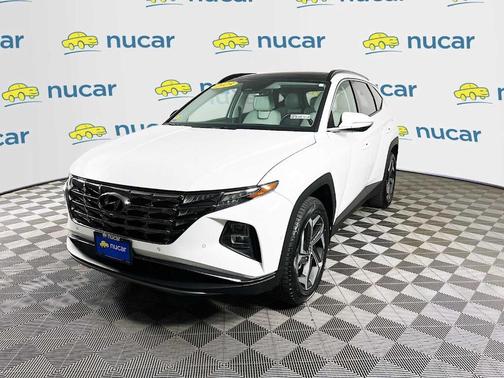 White 2023 Hyundai TUCSON Limited