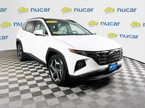 White 2023 Hyundai TUCSON Limited