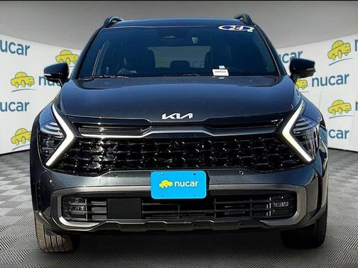 Gray 2024 Kia Sportage Plug-In Hybrid X-Line Prestige