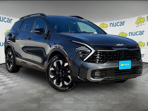 Gray 2024 Kia Sportage Plug-In Hybrid X-Line Prestige